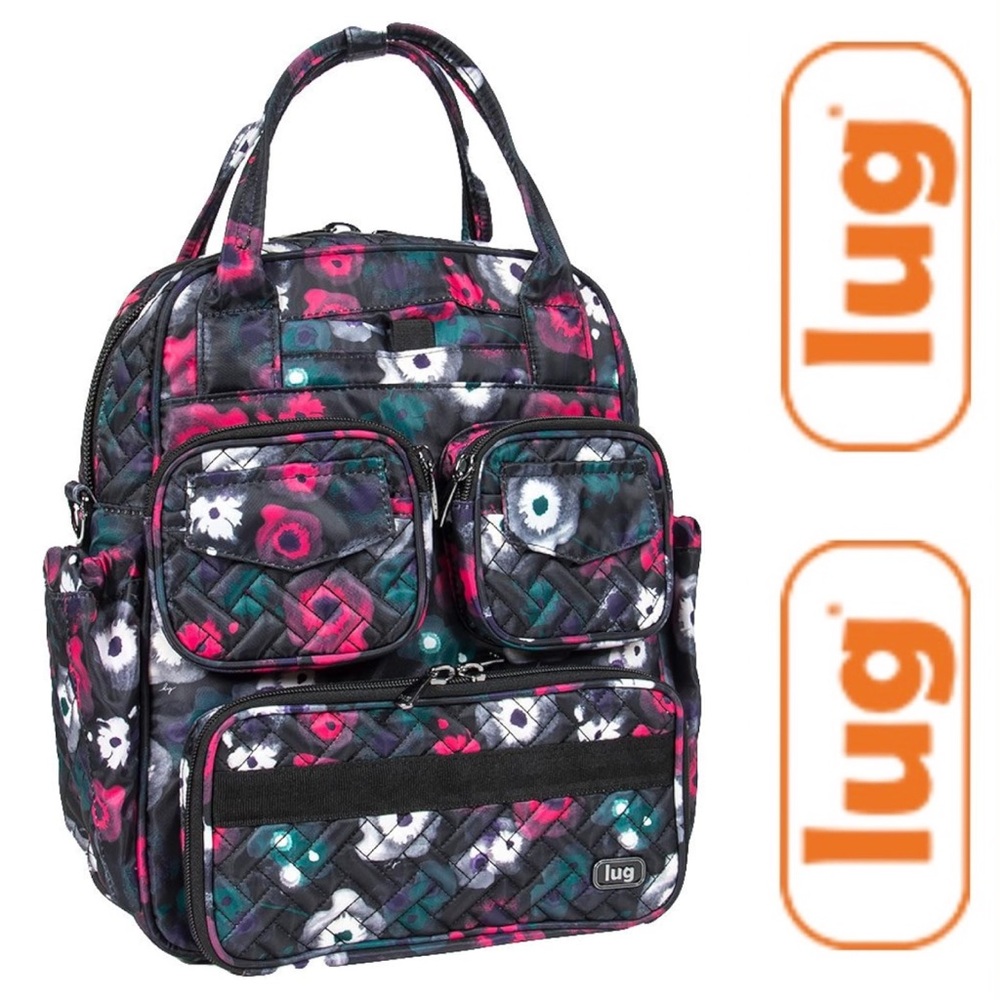 Lug Mini Puddle Jumper EUC Bag Tote Purse Travel Carry-On LugLife Luggage
